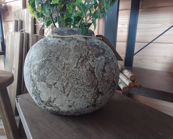Pot, donkergrijs