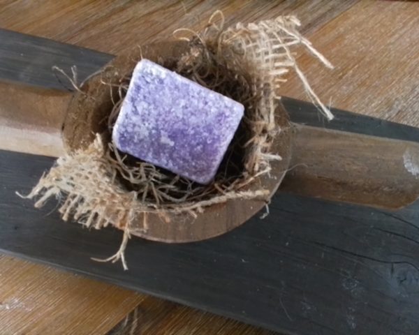 Amber blokje, lavendel